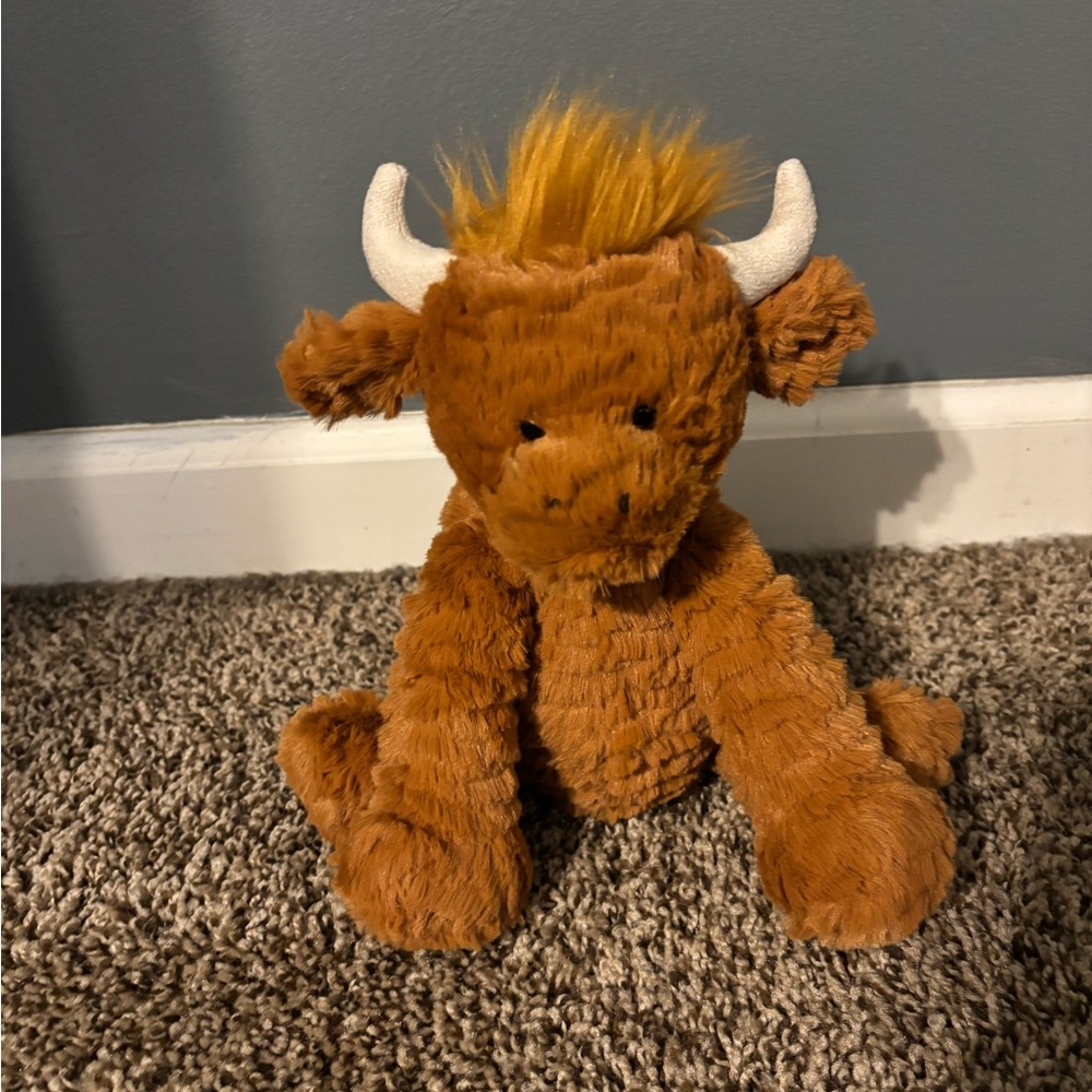 Jellycat Fuddlewuddle Highland Cow